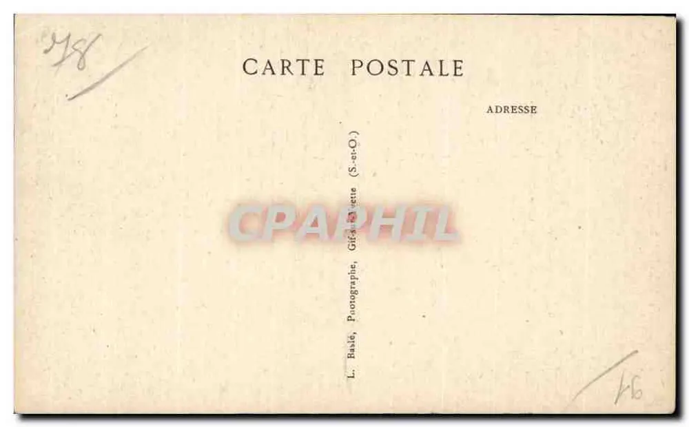 Dampierre (S.-et-O.) — A Igreja - Verso