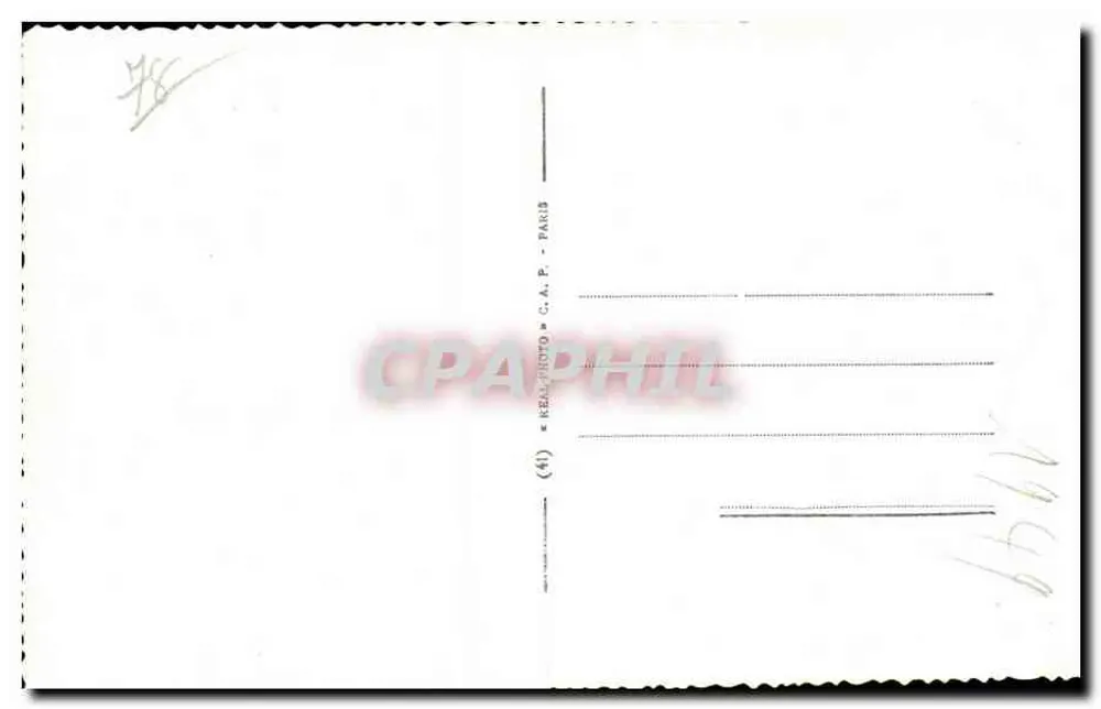 Mantes-sur-Seine — La Porte aux Prêtres — Verlag REAL-PHOTO, Nr. 18 - Rückseite