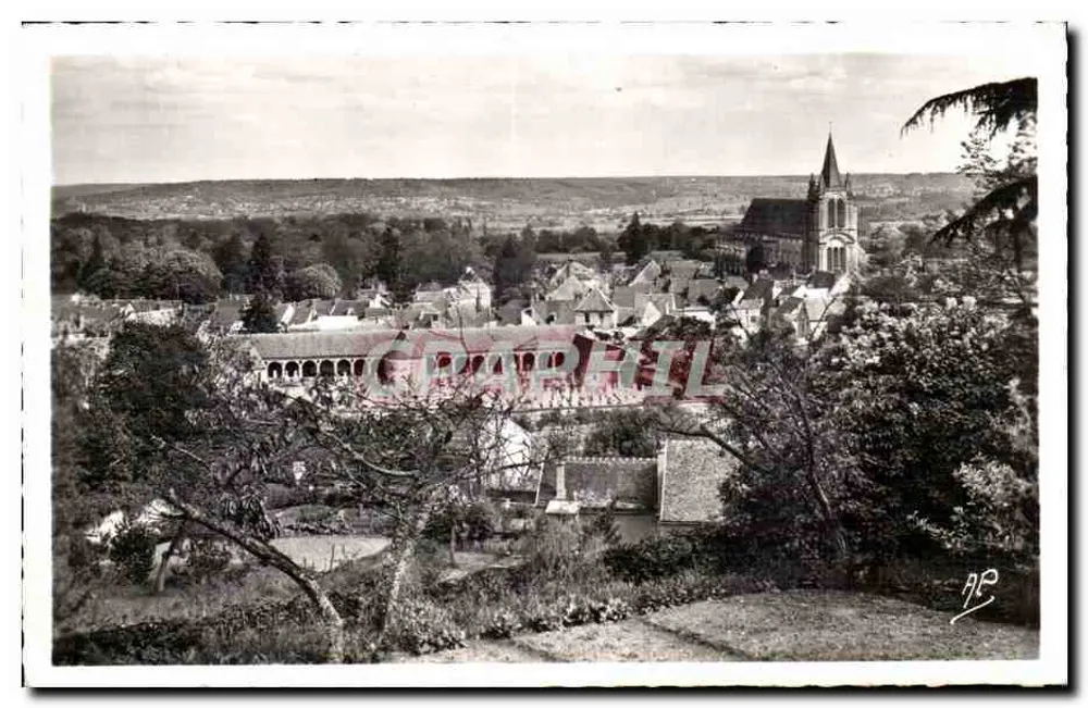 Montfort-l'Amaury — Allgemeiner Blick — Der Cloister — Die Kirche — Éditions d'Art A.P. Versailles - Vorderseite