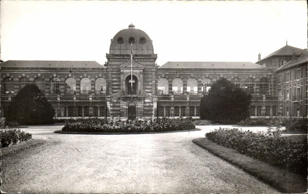 Establecimiento Nacional de Convalescentes del Vésinet — Edificio Central — Ed. Beaujan - Anverso