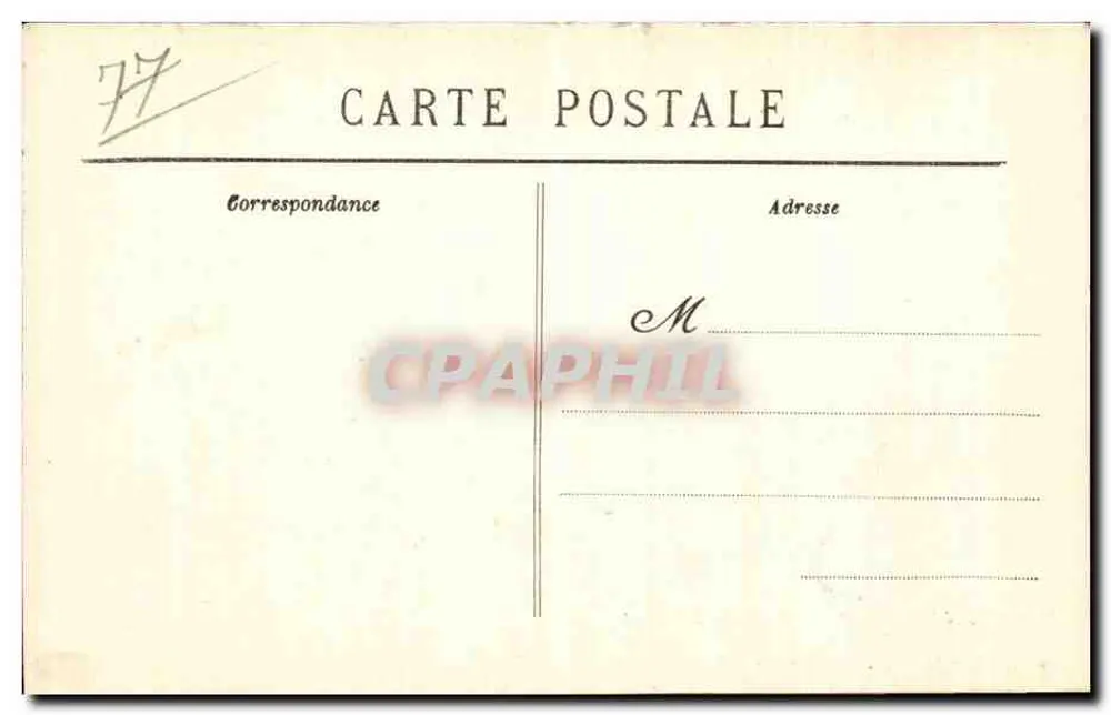 Jouarre (S.-&-M.) — Interior da Cripta São Paulo — Os Túmulos (século VII) — Fotografia G. Brinçele, 39, rue St-Nicolas, La Ferté-s.-Jouarre (S.-&-M.) - Verso