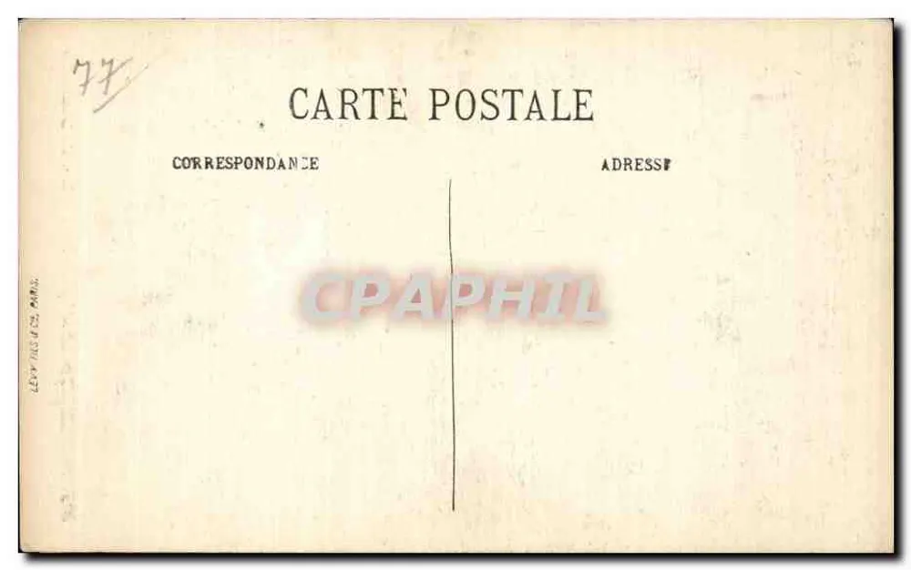 Fontainebleau — Napoleon I in Krönungsuniform — N.G. n°330 - Rückseite