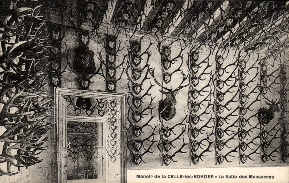 Schloss LA CELLE-les-BORDES - Die Saale der Massaker — Lepretré, Verleger - Vorderseite