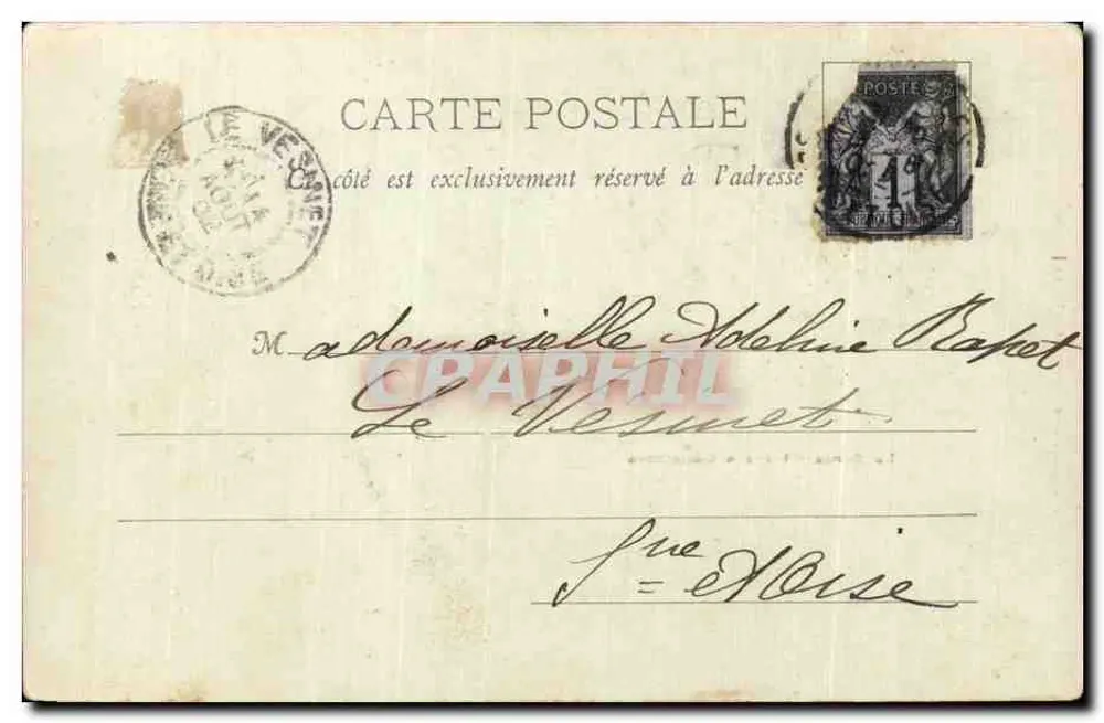 Soldaten in Ruhe — Pfeifen & Zigaretten — Phototypie A. Bergaret et Cie, Nancy, n°6 - Rückseite