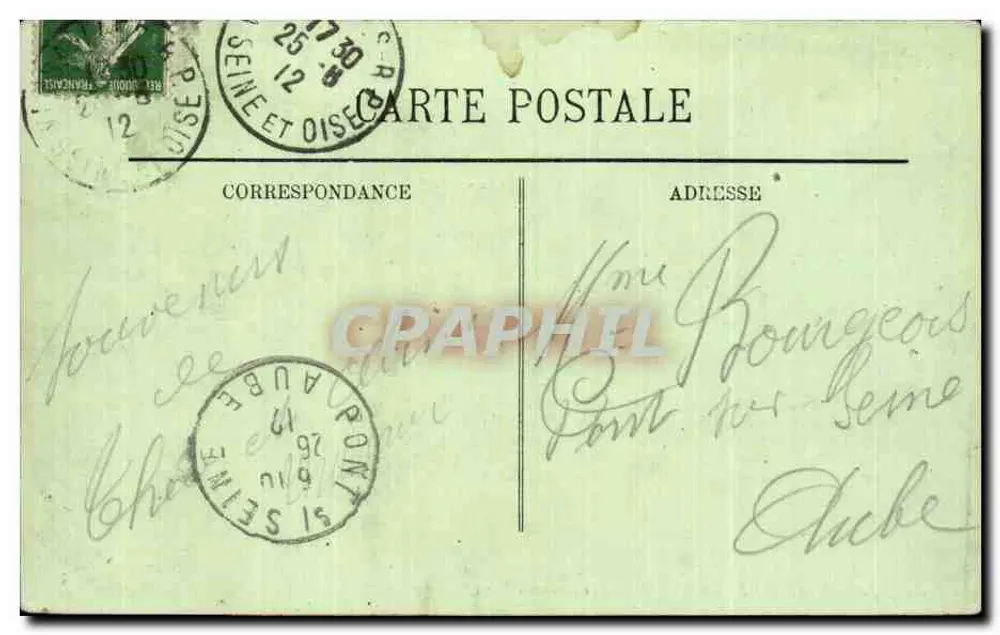 Jardins de Versailles — As Grandes Eaux — LL, n°34 - Verso