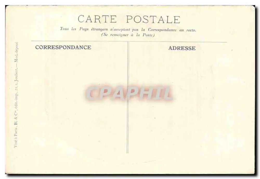 Versailles — Le Châlet de musique — par Marcel Beronneau - Verso
