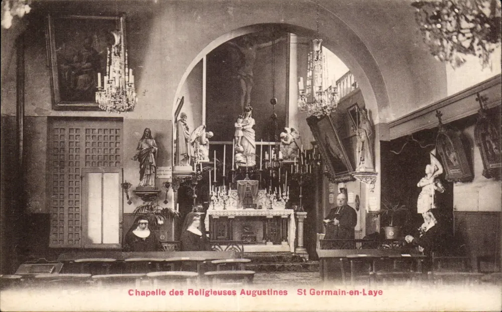 Kapelle der Augustinerinnen — St Germain-en-Laye — Verlag Simi-Bromure A. Breger Frères, Paris - Vorderseite
