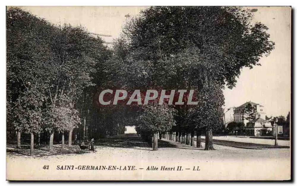 Saint-Germain-en-Laye — Avenida Henri II — LL - Frente
