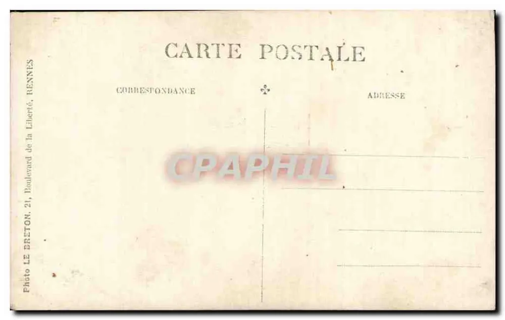 Junge Frau in Karohemd — Studio — Foto LE BRETON, Rennes - Rückseite