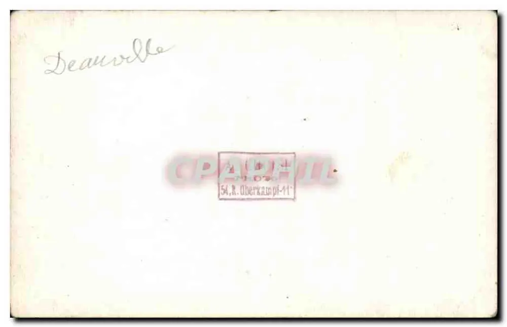 Deauville — Deauville — Photo, 54, R. Oberkampf-11 - Rückseite