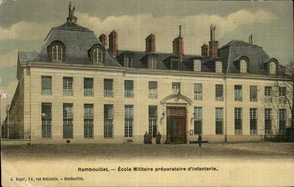 Rambouillet — École Militaire préparatoire d'Infanterie — G. Auger, 14, rue Nationale - Vorderseite