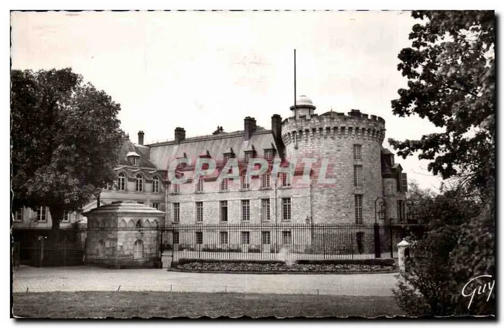Castello di Rambouillet — La torre (XIV secolo) — Edizioni Véritable - Recto