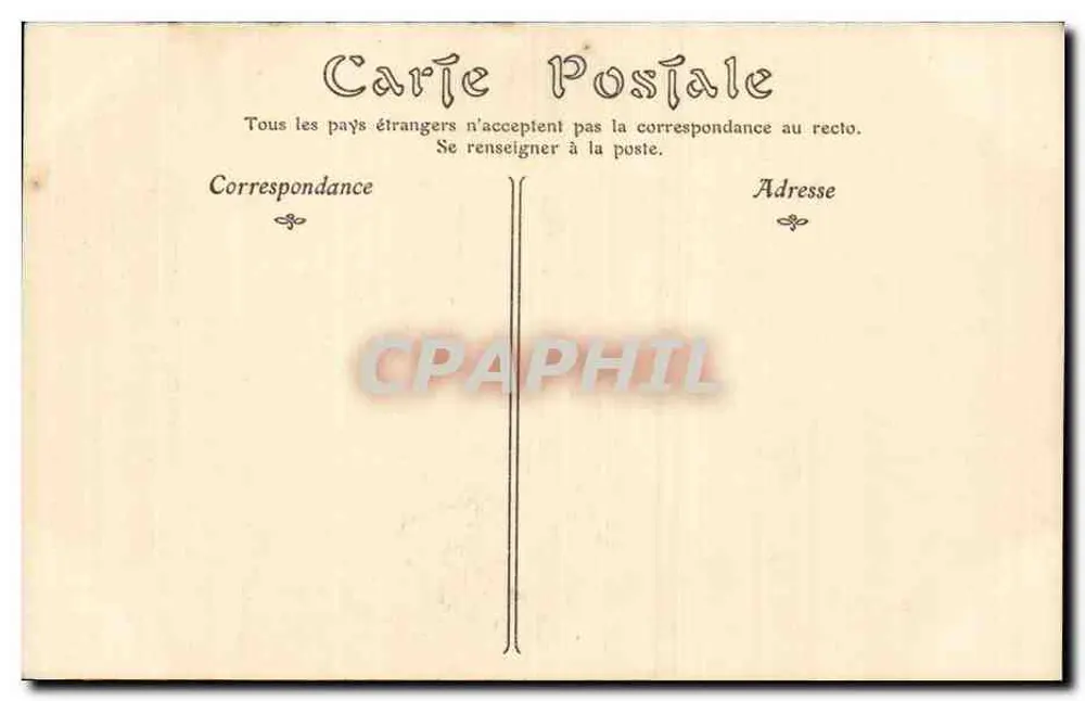 Bonaparte 1. Konsul — Nachbildung eines Zeichnungs von Isabey aus Malmaison — ND Phot, Nr. 120 - Rückseite