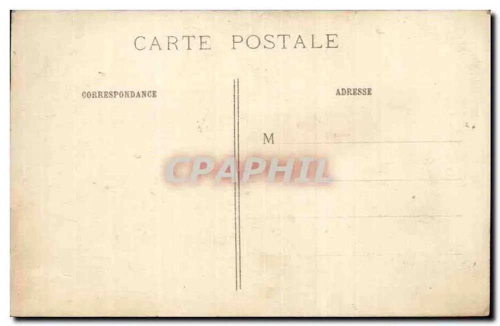 Foucaucourt — Zerstörtes Dorf — IMP. BAUDINIÈRE - MANTEURIE - Rückseite