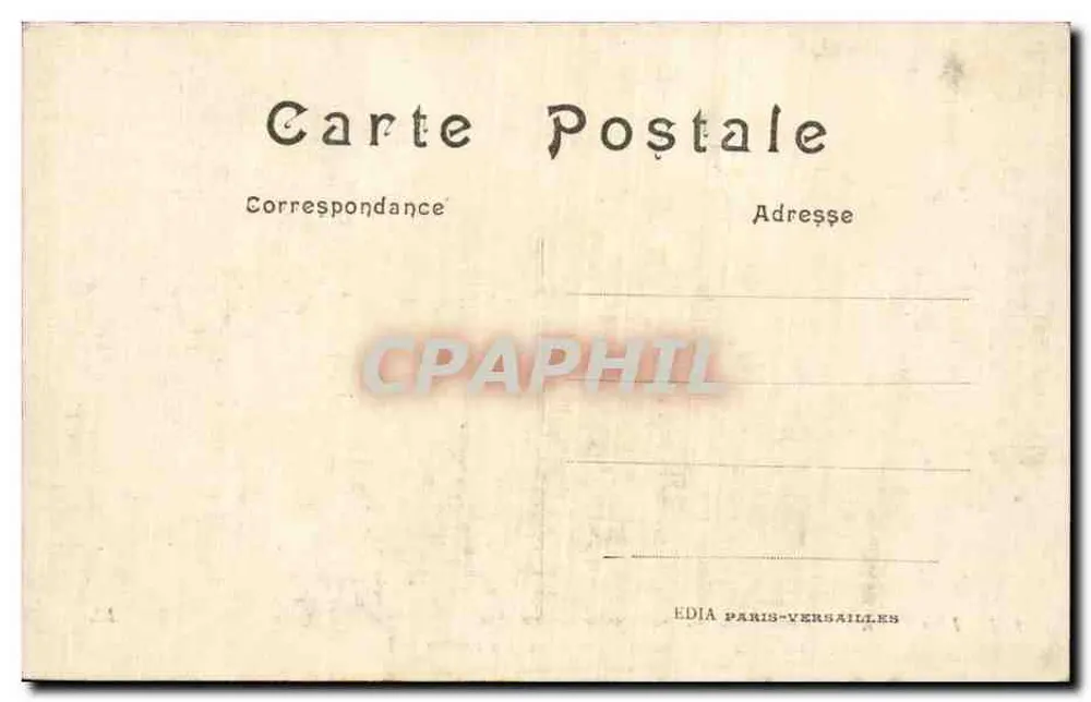 Reims — Haus zerstört durch eine Granate — Verlag LL, Nr. 172 - Rückseite