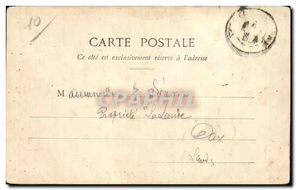 Auf dem Camp Maïly - Das Pansage — Librairie Militaire Guérin, Mourmelon - Rückseite