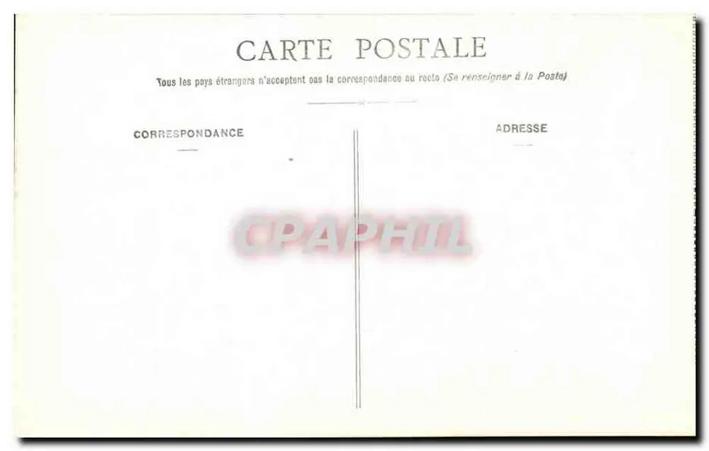 Coucy-le-Château (Aisne) — Conjunto das Ruínas (II) — L. Lefebvre, editor - Verso