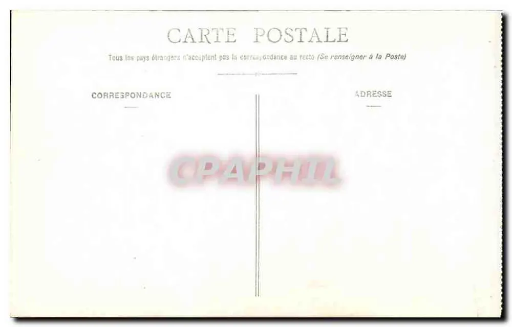 Coucy-le-Château (Aisne) — A Porta do Donjon, tympan com a legenda do senhor de Coucy combatendo um leão — L. Leclère, edição La Fère, n°40 - Verso
