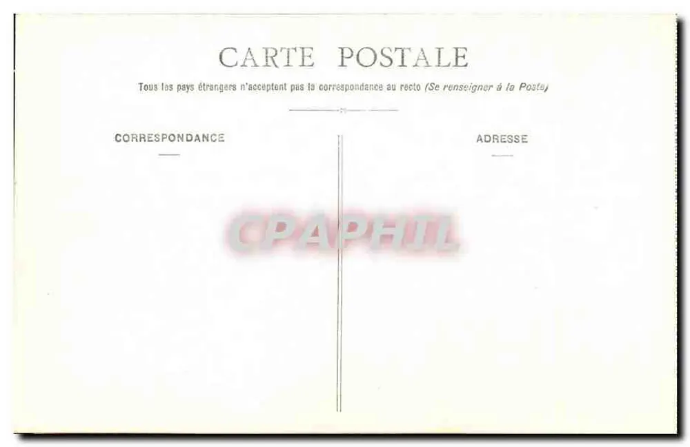 Castelo de Coucy (Aisne) — Ruínas do Subterrâneo — L. Fodéry, edição 1908 - Verso
