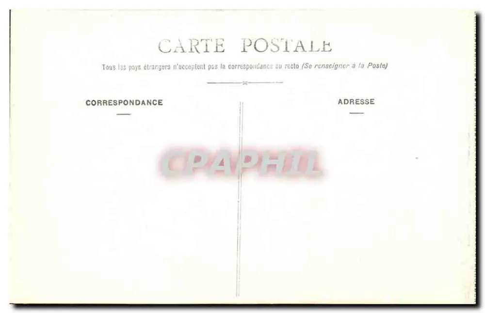 Coucy-le-Château (Aisne) — Innenansicht der Ruinen des Schlosses (13. Jahrhundert) — Die Halle der Preuses und die Kapelle — L. Leclère, Verlag, La Fère - Rückseite
