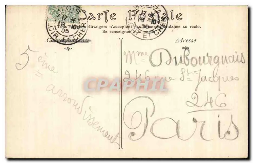 Assassinato do Duque de Guise — segundo o quadro de C. Comte — ND Phot - Verso