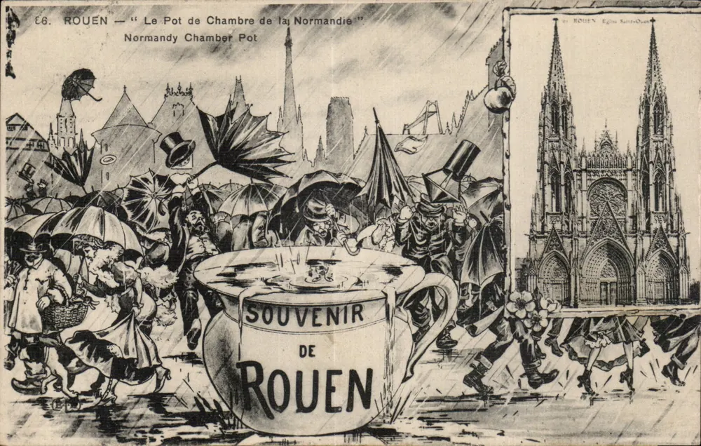Rouen — "Le Pot de Chambre de la Normandie" — Unbekannter Verlag, Nr. 66 - Vorderseite