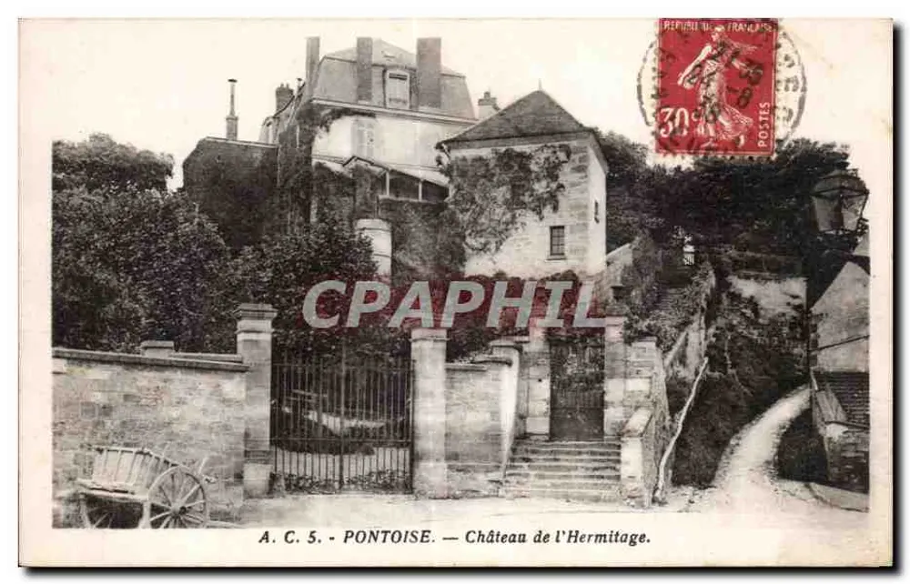 Pontoise — Castelo de l'Hermitage — A.C. 5 - Frente
