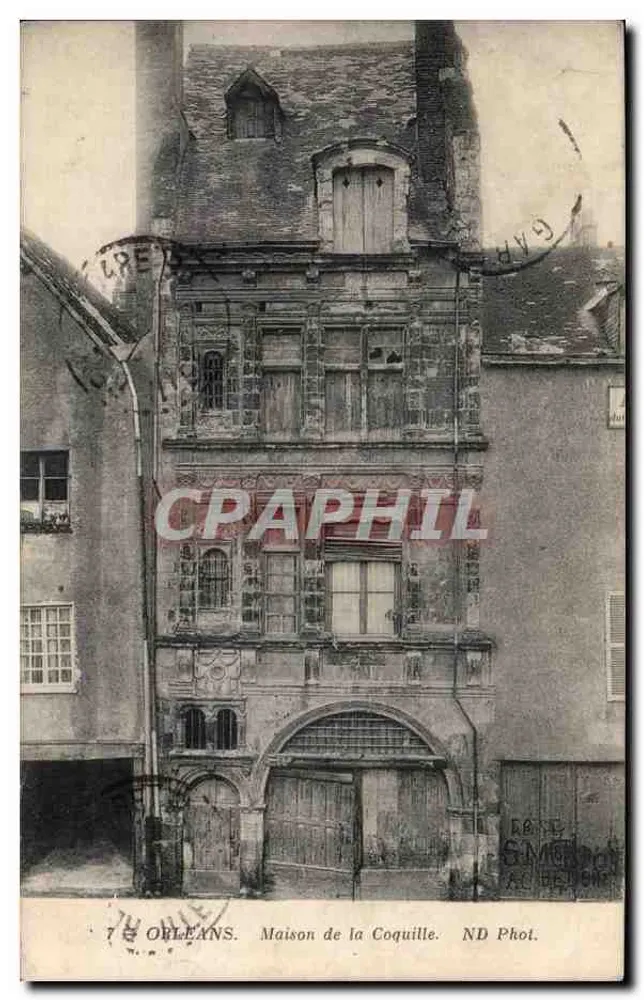 Orléans. Casa da Concha — ND Phot. - Frente
