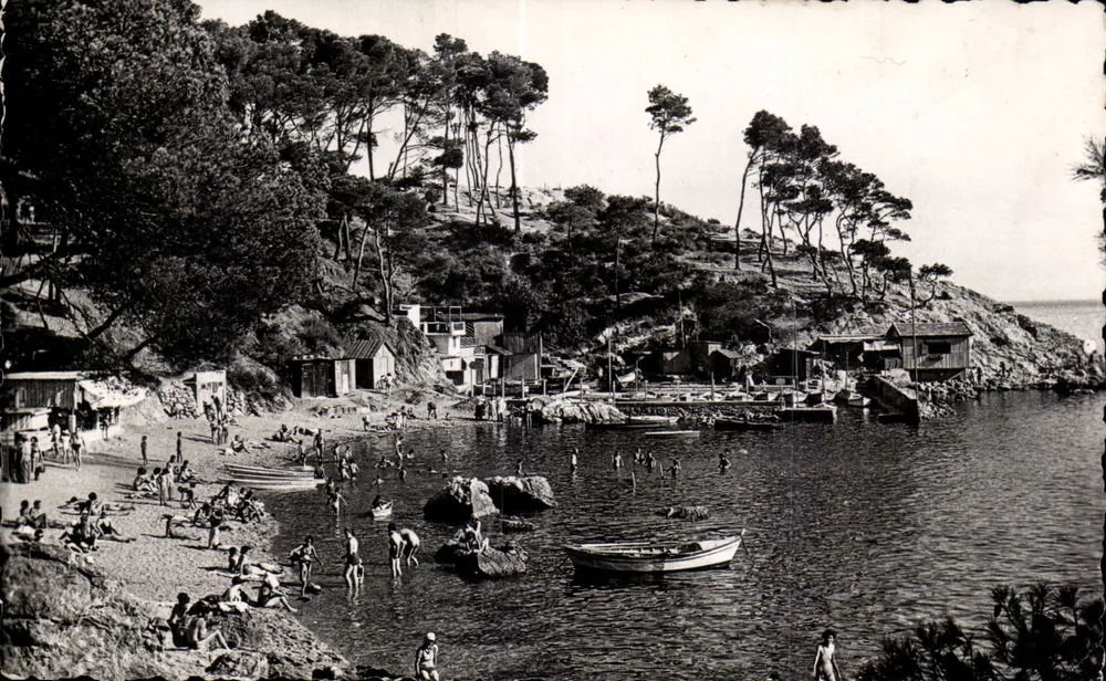 Spiaggia di Mejean — Toulon-Cap Brun — Edizione Prislo - Recto