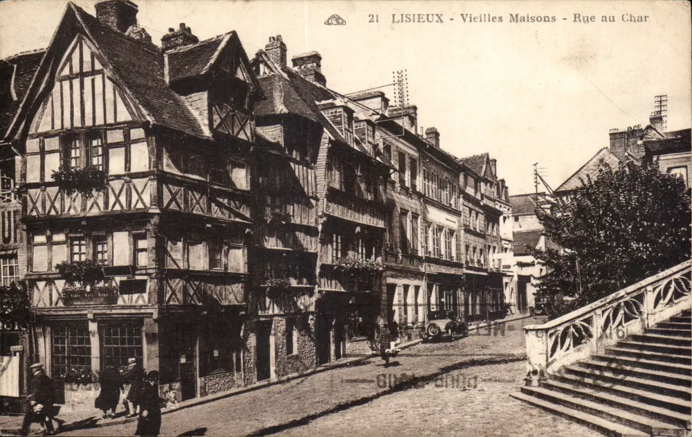 Lisieux - Vieilles Maisons - Rue au Char - Vorderseite