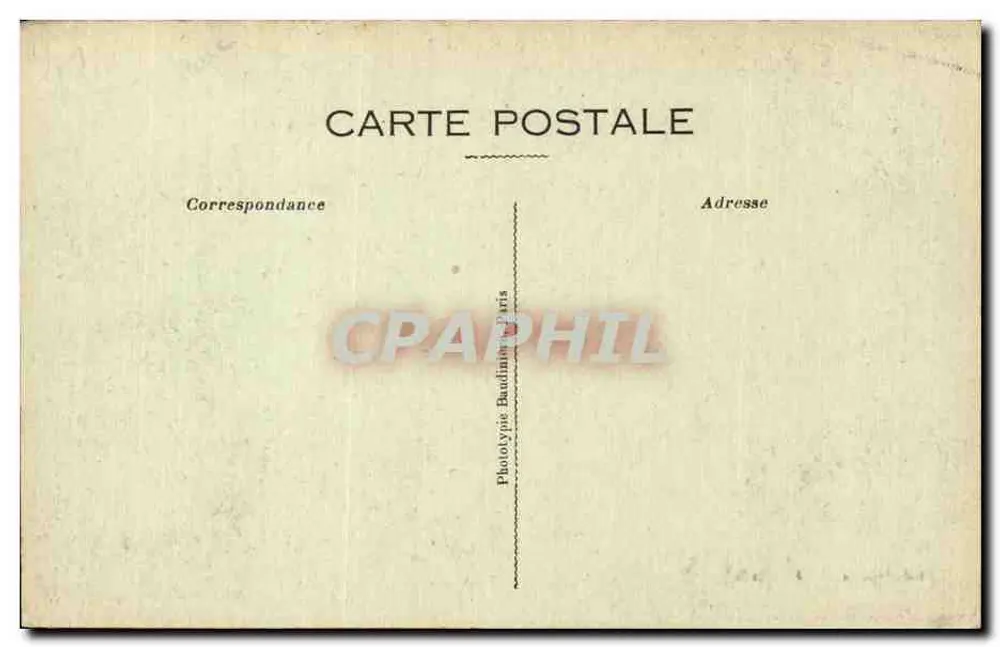 Villeroy (S.&M.) — Grab der 300 Tapferen, die im Feld der Ehre gefallen sind — Phot-Express, Visé Paris 848 - Rückseite
