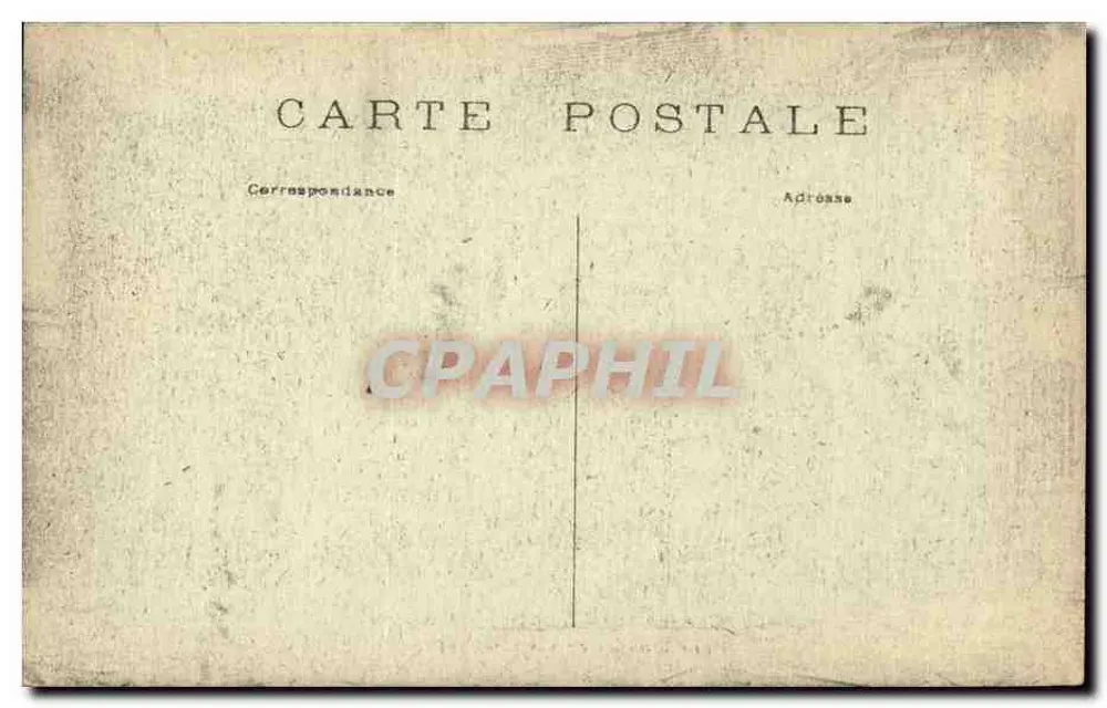 Verdun — O Seminário destruído — L.C.H. Visé Paris, n° 547 - Verso