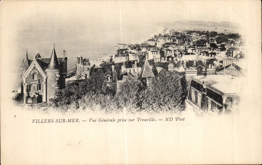 Villers-sur-Mer — Allgemeine Ansicht vom Trouville — ND Phot - Vorderseite