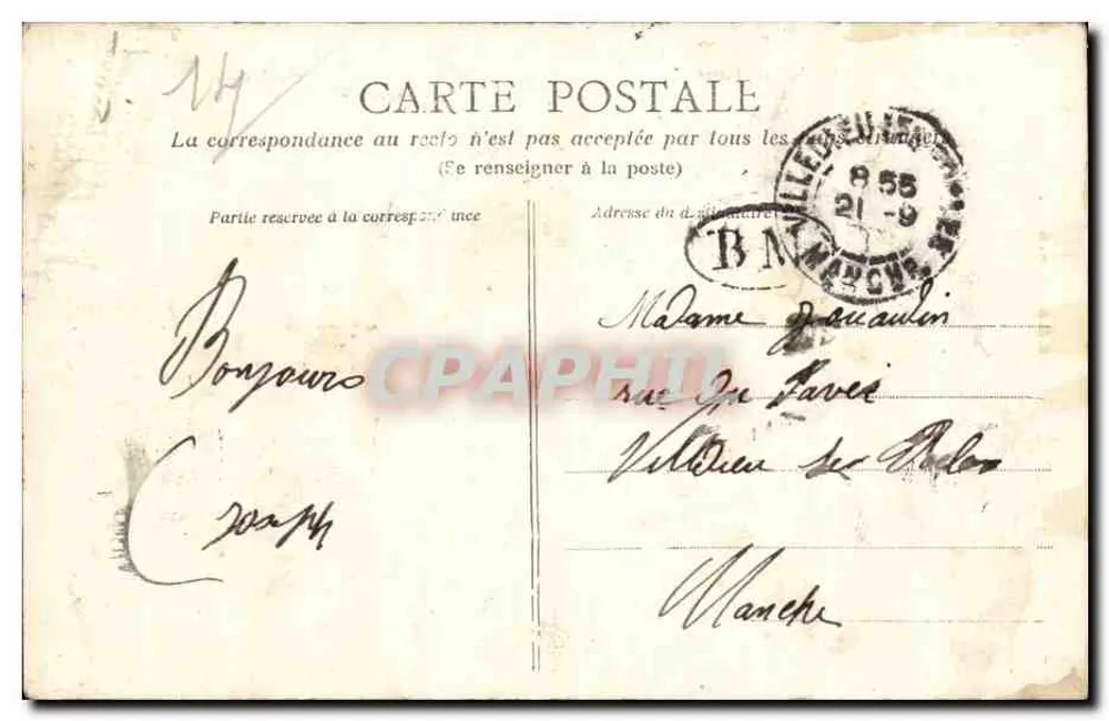 Nostra Signora di Tolone — vista della facciata — Collezione AD - Verso