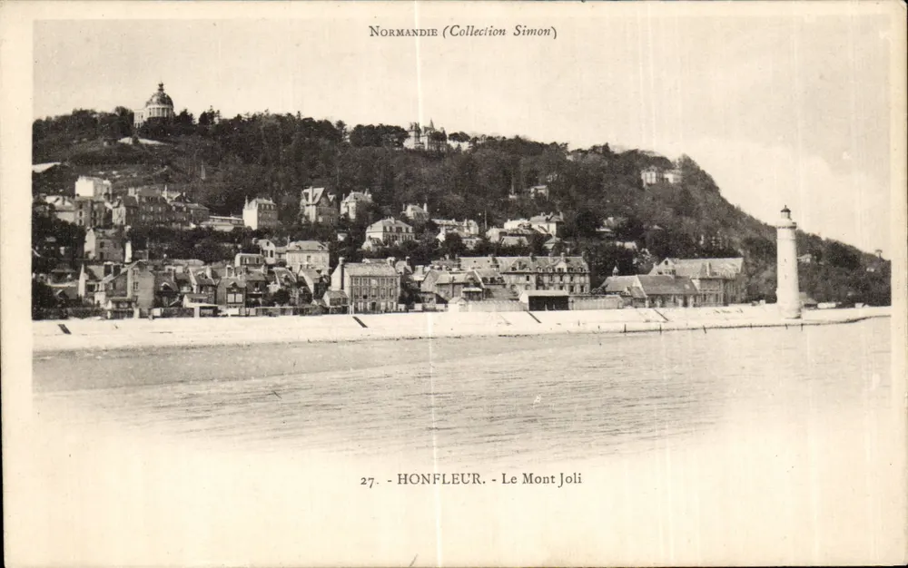 Honfleur - Mont Joli — Coleção Simon — n°27 - Frente