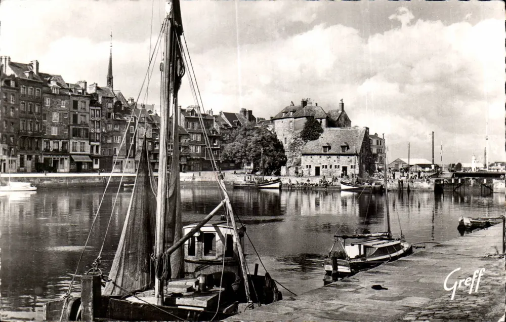 Honfleur — Der alte Hafen und die Lieutenantance — Greff - Vorderseite