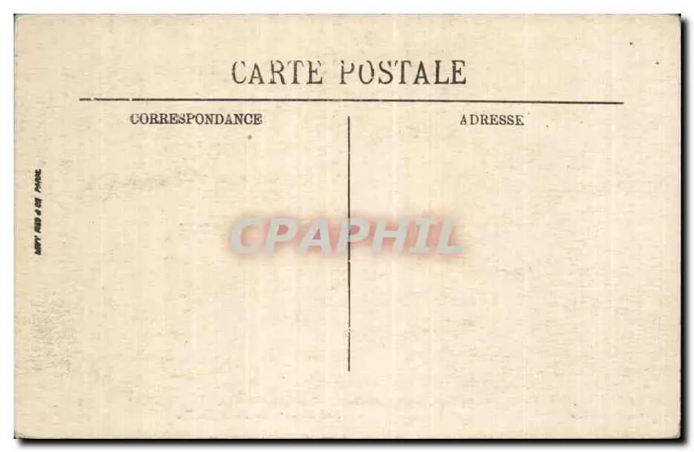 Schlacht an der Marne (6–13. Sept. 1914) — Vor Douppy-le-Château — Vise Parla Nr. 26 - Rückseite
