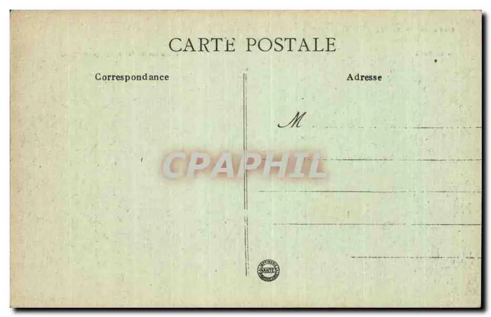 Vermandovillers (Somme) — Ansicht der Ruinen des Dorfes — L. C. H. Paris, Nr. 575 - Rückseite
