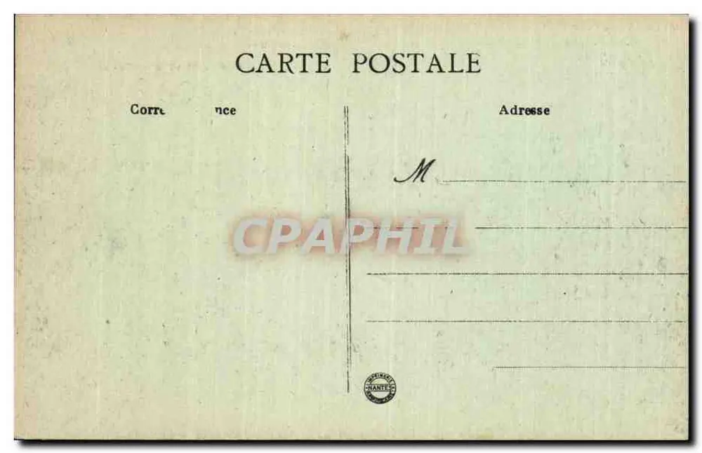 Hardécourt (Somme) — Was vom Dorf übrig bleibt — L.C.H. Paris, Nr. 587 - Rückseite