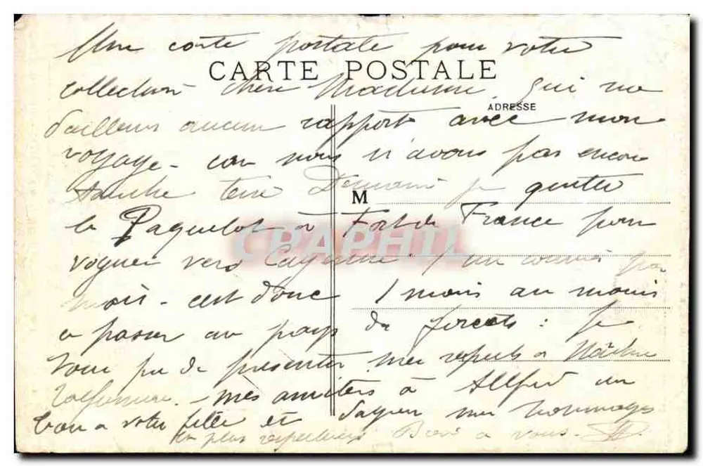 Association nationale des orphelins de la guerre — L'école en plein air — éditeur : Imprimerie de la permanence centrale, 40, quai d'Orléans, Paris - Verso