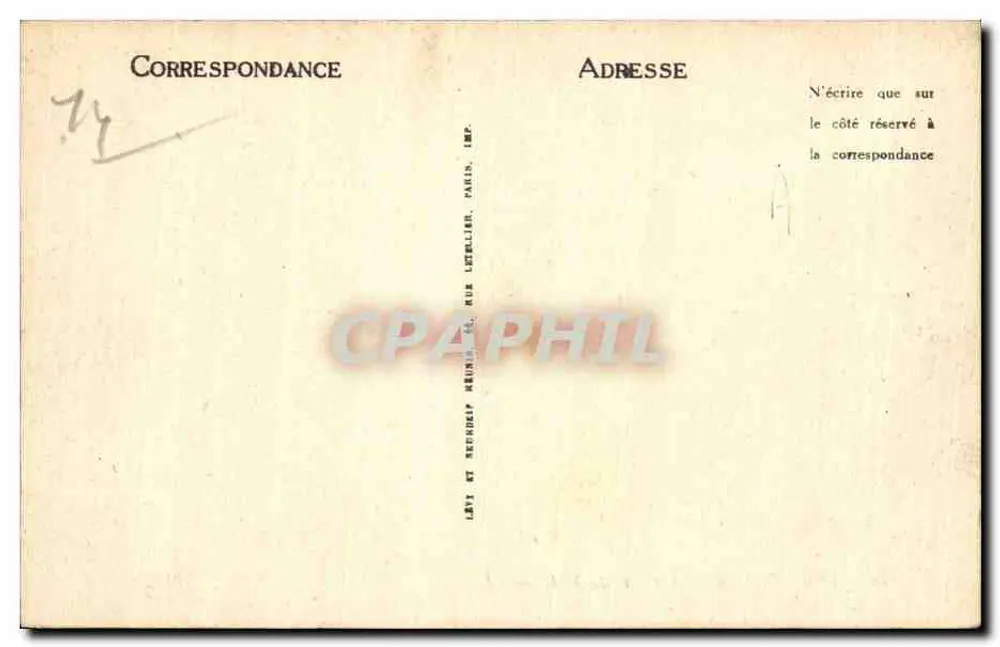 Avranches — O Hotel de Ville — LL - Verso
