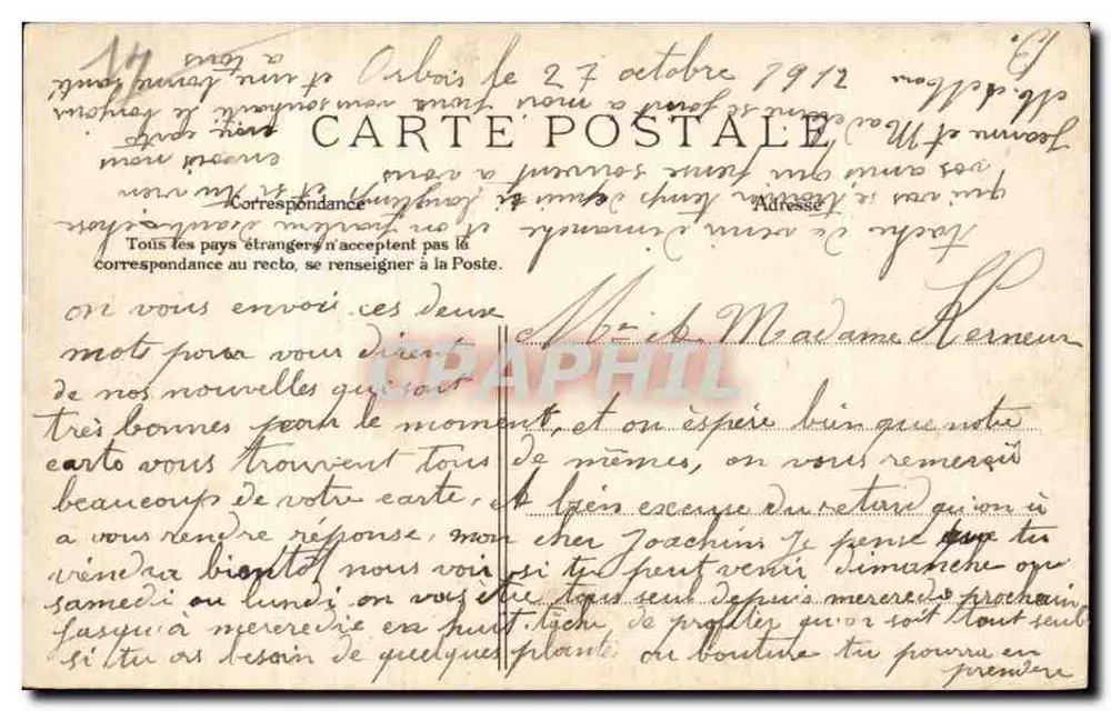 O Castelo de Épinay — Arredores de Isigny — A Normandia — Editor 'La C.P.A.' n°50 - Verso