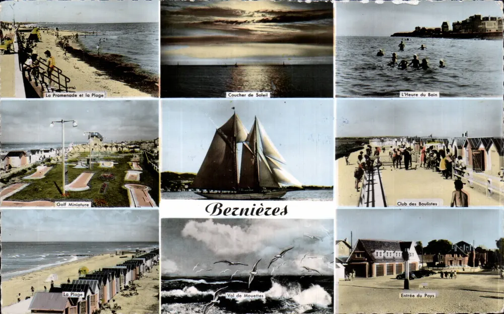 Beznièzes — Vista panorâmica — Cie des Arts Photomécaniques, 1581 - Frente