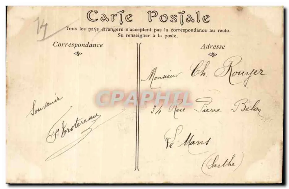 Deauville-sur-Mer — Der Yachthafen — ND. Phot. - Rückseite