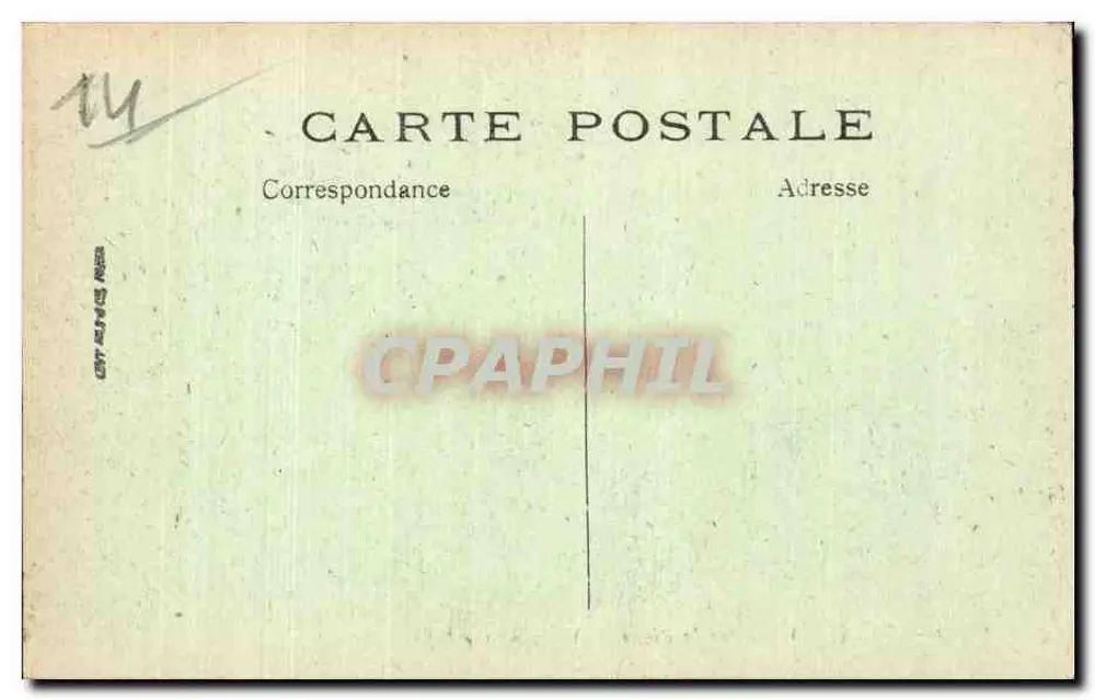 Cabourg — Villas na Digue — LL, n° 407 - Verso