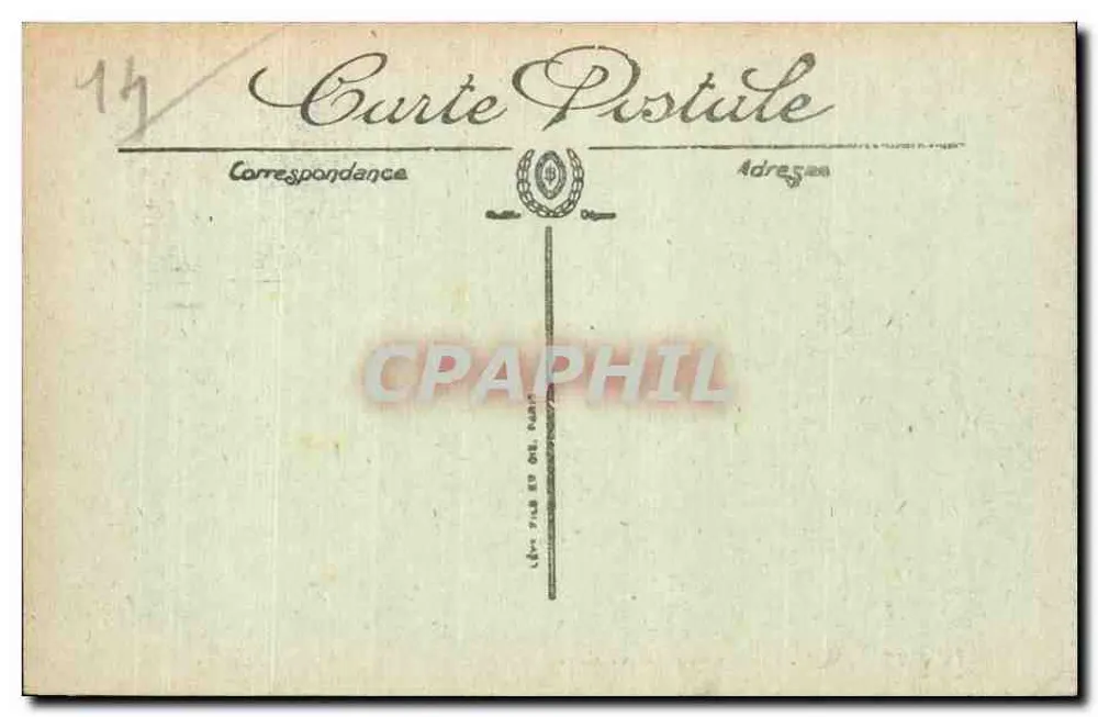 Cabourg — Panoramablick auf das Grand Hôtel — LL. n°48 - Rückseite