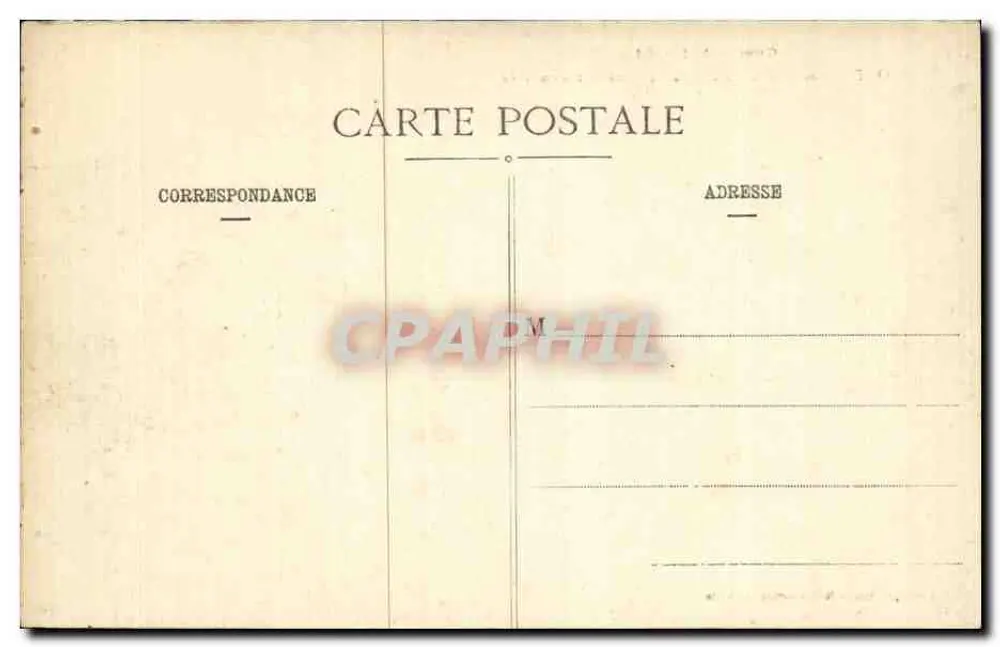 Pont-a-Mousson — Ein Eckbereich des bombardierten Friedhofs — Staïsin, Verlag - Rückseite