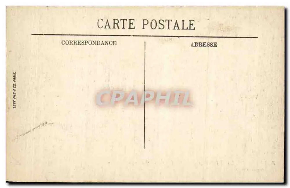 Batalha da Marne (6-13 Set. 1914) — Combate de Étrépilly — Visé Paris n°10 - Verso