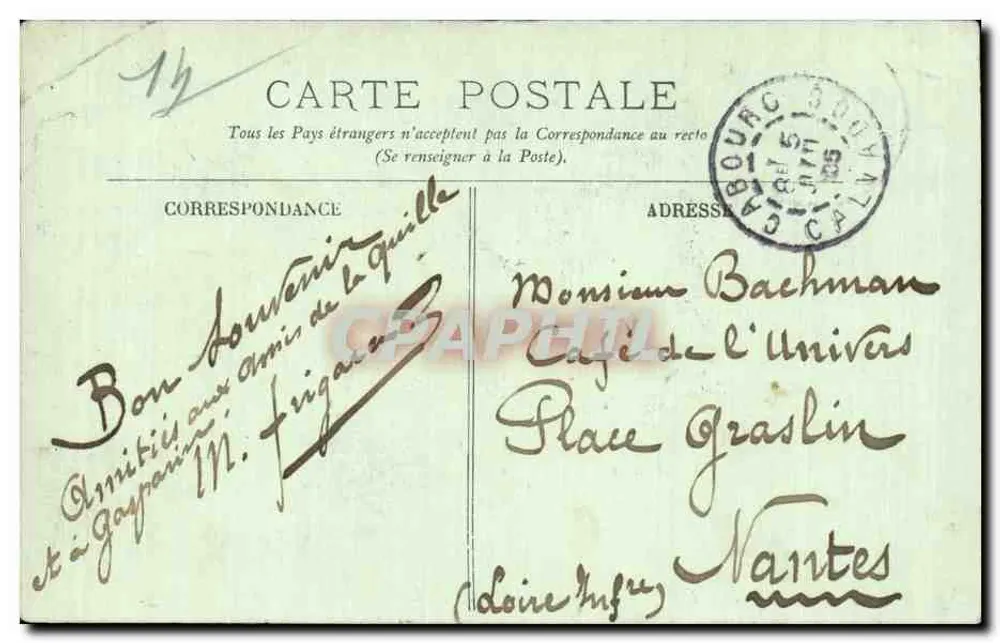 Cabourg — As Villas e a Rue de la Mer — LL. - Verso