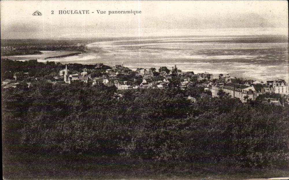Houlgate - Vista panorâmica — editor não identificado, n° de série 2 - Frente